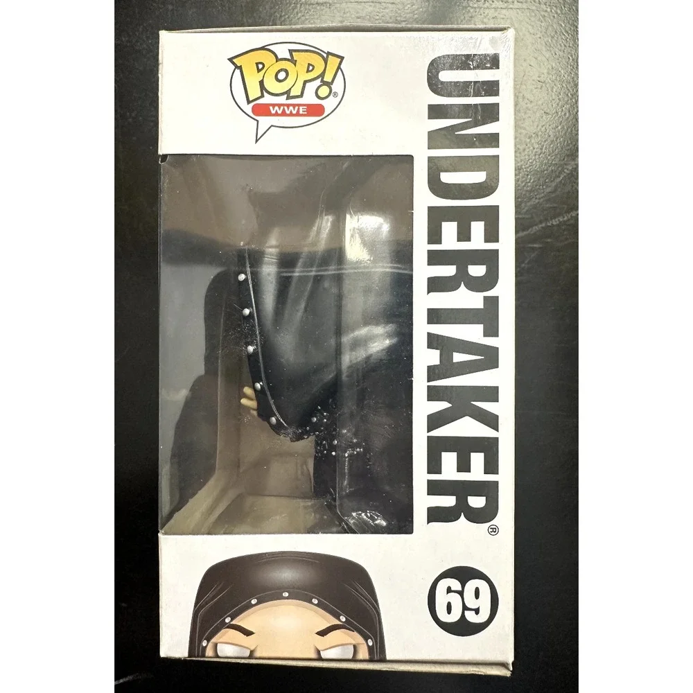 WWE Undertaker Funko Pop 69 Vinyl Figure Wrestling Collectible Hooded Black Gear